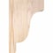 Ekena Millwork Newport Smooth Corbel, Douglas Fir, 5 1/2"W x 8"D x 12"H COR06X08X12NEW00SDF - alternate 3